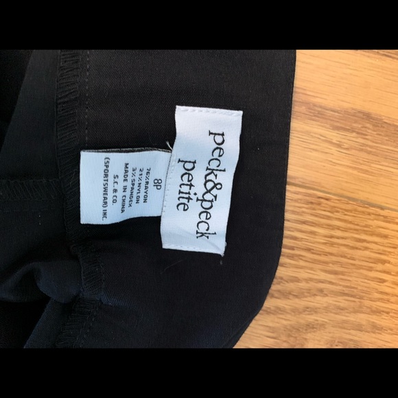 Black pant with white stripe - Picture 2 of 2